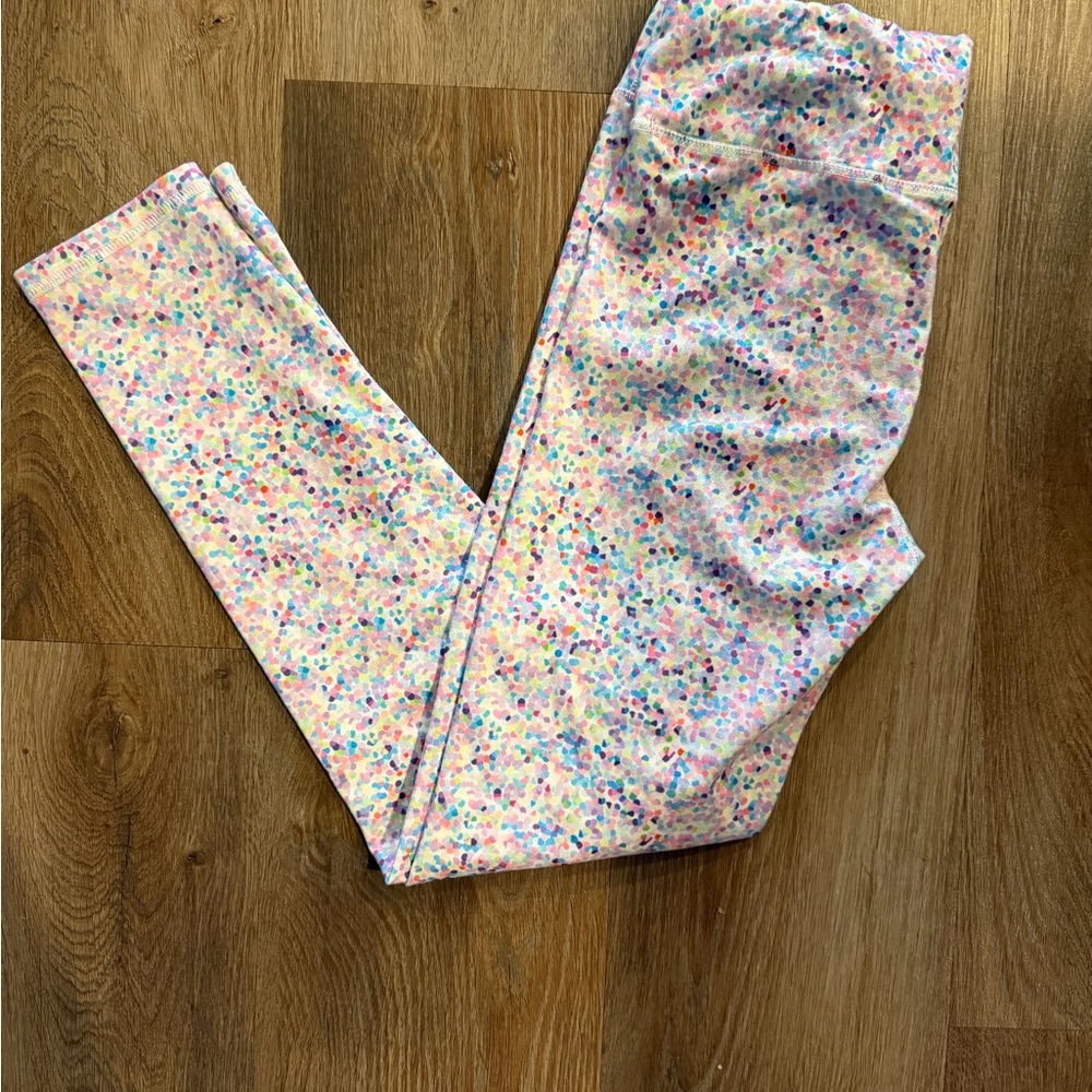 Eddie Bauer Kids Pastel Confetti Print Leggings